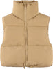 Cropped Puffer Cozy Vest