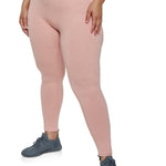 Plus Size Solid  fleece Leggings