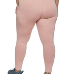 Plus Size Solid  fleece Leggings