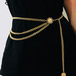 Clara Gold Waist Chain