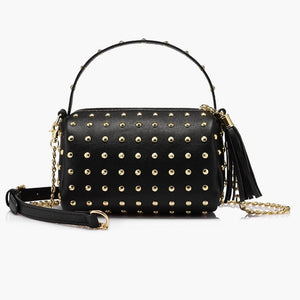 Mini Small Shoulder Clutch purse with Bling Rivets