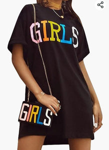 Short Sleeves Girls Basic T- Shirt Shirt/Dress